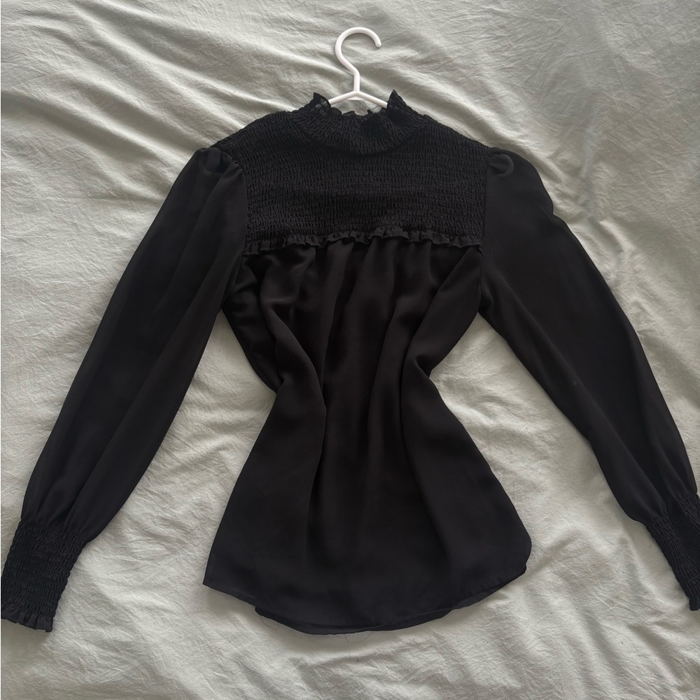 Classy Black Women's Blouse